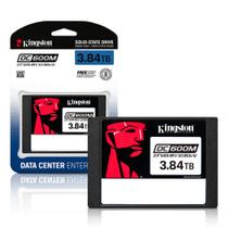 Ssd 3,84tb 2.5 Sata 3 560mb/s Leit - 530mb/s Grav Servidor SEDC600M/3840G Kingston