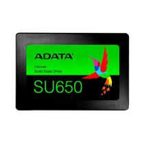 SSD 480 GB Adata Ultimate SU650, Leitura: 520MB/s, Gravação: 450MB/s - ASU650SS-480GT-R