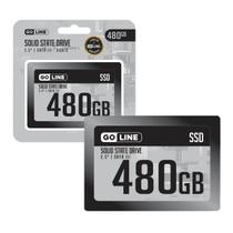 Ssd 480Gb 2.5 Sata 3 500mb/s Leit - 450mb/s Grav GL480SSD Goline