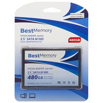SSD 480GB Best Memory Highlander Series, Sata III, Leitura 535MB/s, Grav. 435MB/s - BTSDA-480G-535
