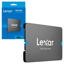 SSD 480GB Lexar NQ100, SATA III (6Gb/s), Leitura 550MB/s, 2.5" - LNQ100X480G-RNNNU