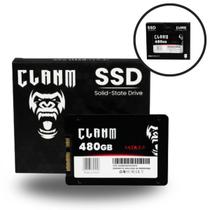 SSD 480gb Sata 3.0 Disco Sólido Interno Clanm Preto