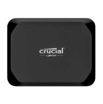 SSD 4TB Externo Portátil Crucial Usb C 3.2 Leitura 1050Mbs X9 Series Preto CT4000X9SSD9
