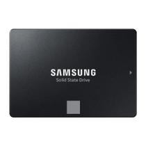 SSD 500 GB Samsung 870 EVO Series, 2.5", SATA III, Leitura: 560MB/s e Gravação: 530MB/s, Preto - MZ-77E500E