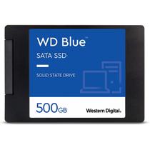 SSD 500 GB WD Blue, SATA, Leitura: 560MB/s e Gravação: 510MB/s - WDS500G3B0A