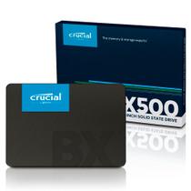 Ssd 500gb 2.5 Sata 3 550mb/s Leit - 500mb/s Grav BX500 CT500BX500SSD1 Crucial