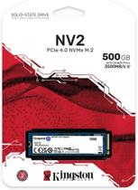 SSD 500GB Kingston NV2 M.2 NVMe - Ultra Velocidade para PC e Notebook.