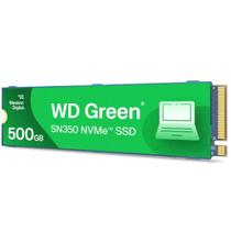 SSD 500GB M.2 2280 PCIe NVMe, WD Green SN350, Leitura até 2.400 MB/s, WDS250G2G0C, WESTERN DIGITAL
