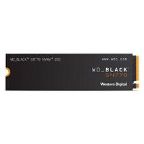 SSD 500GB NVME M.2 2280 WD BLACK SN770 5000Mb/s PCIE Gen4x4 - WDS500G3X0E - Western Digital