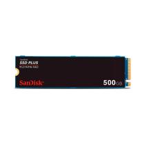 SSD 500GB SanDisk Plus NVMe, M.2, PCle, Gen3, Leitura 3.000 e Gravação acima de 3.000 - SDSSDA3N-500G-G26