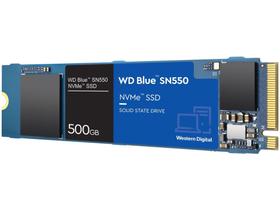 SSD 500GB Western Digital Blue NVMe M.2 2280 PCIe - 2,5” Leitura 2400MB/s e Gravação 1950MB/s SN550