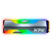 Ssd 500gb xpg spectrix s20g, m.2 nvme, leit 2500mb/s, grav 1800mb/s, rgb - aspectrixs20g-500g-c