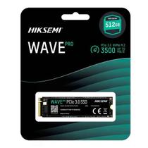 Ssd 512gb hiksemi m2 2280 nvme pcie 3.0 wave pro hs-ssd-wave prop 512g