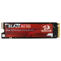 Ssd 512gb redragon m.2 2280 nvme pcie 4.0 ssd-m2-blaze gd-703