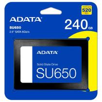 SSD Adata 240GB SU650 2.5 SATA lll ASU650SS240GTR