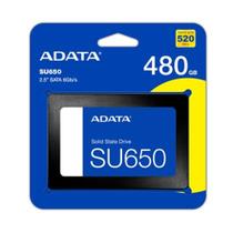Ssd Adata 480gb Su650 Sata3 2,5 7mm Leitura E Gravacao 520mb/s - 450mb/s Asu650ss-480gt-r Ssd Adata 480gb Su650 Sata3 2,5 7mm Leitura E Gravacao 520mb/s - 450mb/s Asu650ss-480gt-r
