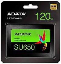 SSD Adata SU650, 120GB, Sata III, Leitura 520MBs e G 450MB