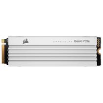 SSD Corsair MP600 PRO LPX, 1TB, PCIe Gen 4.0 x4 NVMe M.2, Leitura: 7100MB/s e Gravação: 5800MB/s, Branco - CSSD-F1000GBMP600PLPW