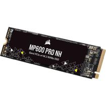SSD Corsair MP600 PRO NH, 8TB, PCIe Gen 4.0 x4 NVMe M.2, Leitura: 7000MB/s e Gravação: 6100MB/s, Preto - CSSD-F8000GBMP600PNH