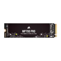 SSD Corsair MP700 Pro, 4TB, M.2 NVMe, Leitura 12400MB/s e Gravação 11800MB/s, Preto - CSSD-F4000GBMP700PNH