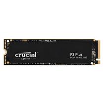 SSD Crucial P3 Plus NVMe PCIe Gen4 M.2 - 500GB, 1TB ou 2TB - Até 5000MB/s