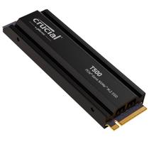 SSD Crucial T500 1TB Gen4 NVMe M.2 interno com dissipador de calor