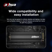SSD Dahua E900N 1TB M.2 NVMe PCIe com dissipador DHI-SSD-E900N1TB