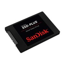 SSD de 480GB SanDisk Plus SDSSDA-480G-G26 535 MB /s de Leitura - Preto