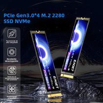 SSD Eaget NVMe M.2 2280 PCIe 3.0x4 De Alta Velocidade, Disco Rígido Interno De 256GB, 512GB, 1TB