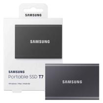 SSD Externo 1TB Portátil Samsung T7 Usb 3.2 Gen 1 Cinza MUPC1T0T