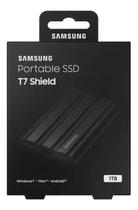 Ssd Externo 1Tb Samsung T7 Shield Usb-C - 1,050Mb/1,000Mb