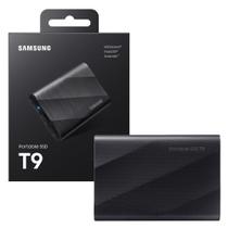 SSD Externo 2TB Portátil Samsung T9 USB 3.2 Gen 2 Preto MUPG2T0B