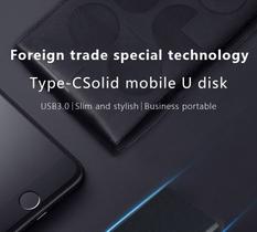 SSD Externo 2TB - USB 3.0 Tipo C - Preto