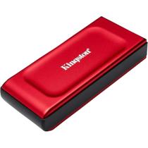 SSD Externo 2TB USB-C 3.2, Kingston XS1000R RED, Leitura 1050MB/s Gravação: 1000MB/s, SXS1000R/2000G