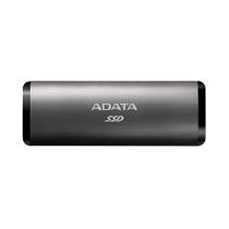 SSD Externo Adata, 1TB, USB 3.2 Gen 2 com Type C, Leitura de Até 1000MB/s, Cinza - ASE760-1TU32G2-CTI