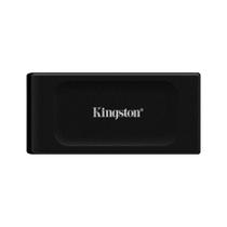 SSD Externo Kingston XS1000, 1 TB, USB 3.2 Gen 2x2, Portátil, Leitura 1050 MB/s, Gravação 1050 MB/s, Preto SXS1000/1000G