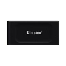 SSD Externo Kingston XS1000, 1TB, USB 3.2 Gen 2x2, Portátil, Leitura: 1050 MB/s, Gravação: 1050 MB/s, Preto - SXS1000/1000G
