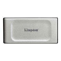 SSD Externo Kingston XS2000, 1TB, USB 3.2 Gen 2x2, Portátil, Leitura: 2000 MB/s, Gravação: 2000 MB/s, Prata - SXS2000/1000G