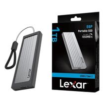 SSD Externo Lexar 1TB PAE06N Portátil - Cinza (LPAE06N001T-RNBNG) SSD Externo Lexar 1TB PAE06N Portátil - Cinza (LPAE06N001T-RNBNG)