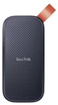 SSD Externo Portátil Sandisk, 1TB, USB, Leitura 800MB, Preto e Laranja SDSSDE301T00G26 SSD Externo Portátil Sandisk, 1TB, USB, Leitura 800MB, Preto e Laranja SDSSDE301T00G26