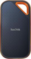 SSD Externo Portátil SanDisk Extreme PRO, 4TB, USB 3.1 MB/s, Gravação: 2.000 MB/s, Preto e Laranja