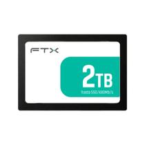 Ssd Ftx 2Tb Sata 3 Leitura E Gravação 530Mb/S - 470Mb/S Ftx-Ssd 2.5-2T Ssd Ftx 2Tb Sata 3 Leitura E Gravação 530Mb/S - 470Mb/S Ftx-Ssd 2.5-2T