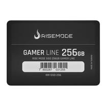 SSD Gamer Rise Mode 256GB Z Series Line 2,5" SATA III Leitura 530MB/s Gravação 520MB/s - RM-SSD-256 SSD Gamer Rise Mode 256GB Z Series Line 2,5" SATA III Leitura 530MB/s Gravação 520MB/s - RM-SSD-256