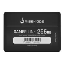 SSD Gamer Rise Mode 256GB Z Series Line 2,5" SATA III Leitura 530MB/s Gravação 520MB/s - RM-SSD-256 SSD Gamer Rise Mode 256GB Z Series Line 2,5" SATA III Leitura 530MB/s Gravação 520MB/s - RM-SSD-256