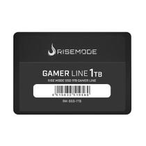 SSD Gamer Rise Mode Line 1TB 2,5 SATA III Leitura 535MBs Gravação 435MBs RMSSD1TB