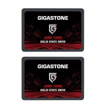 SSD Gigastone SATA 128 GB (pacote com 2) 2,5" e 520 MB/s para laptop