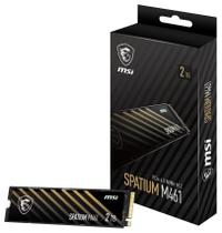 SSD interno MSI SPATIUM M461 2 TB PCIe 4.0 NVMe SSD interno MSI SPATIUM M461 2 TB PCIe 4.0 NVMe
