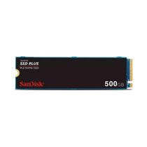 SSD Interno SanDisk 500gbPLUS M.2 NVMe PCIe Gen 3.0