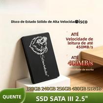 SSD Interno SATA3 SomnAmbulist De Alta Velocidade Para Laptop PC Múltiplas Capacidades De 128GB a