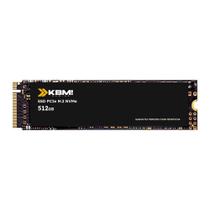 SSD KBM! Gaming, 512GB, M.2 NVMe, PCIe, Leitura 2200 MB/s, Gravação 1600 MB/s, Preto - KGSSD310512